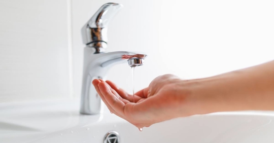 Low water pressure issue at a sink